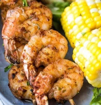 Grilled Shrimp dinner